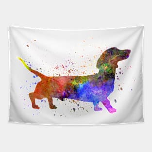 Short Haired Dachshund 01 Tapestry