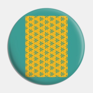 Bellflower Mustard Pin