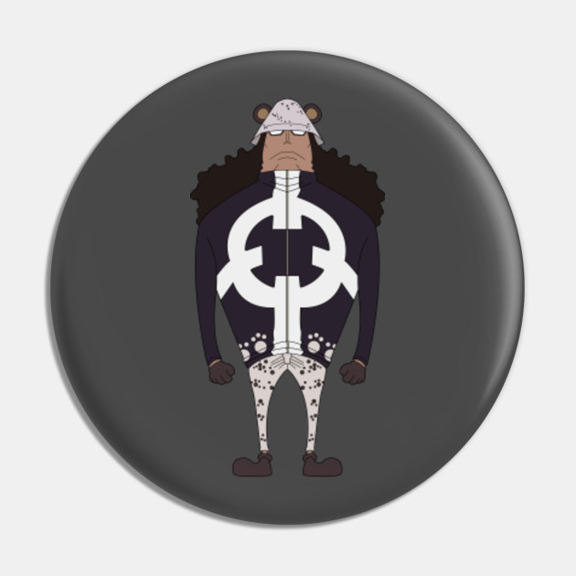 Bartholomew Kuma one piece Pin for Sale by AngelcxSenwq