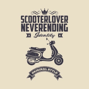 Scooter Lover Never Ending Identity T-Shirt