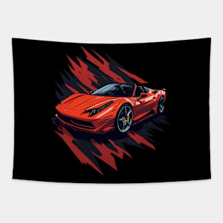 Ferrari 458 Italia Classic Car Tapestry