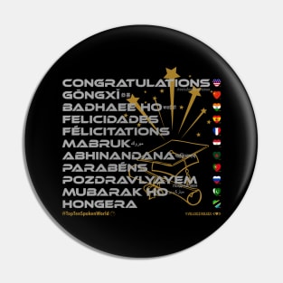 CONGRATULATIONS: Say ¿Qué? Top Ten Official (World) Pin