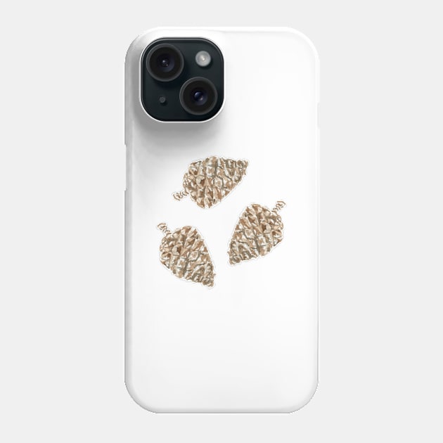 pinecone Phone Case by lisenok