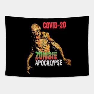 Covid-20 Zombie Apocalypse Tapestry