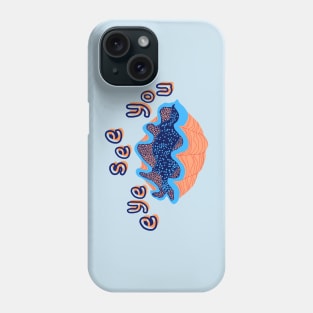 Eye See You Scallop Phone Case