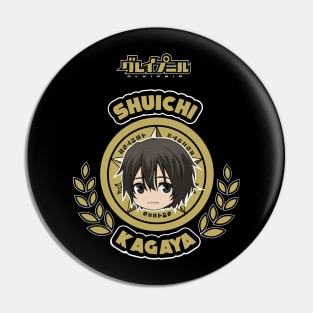 GLEIPNIR: SHUICHI KAGAYA CHIBI (BLACK) Pin