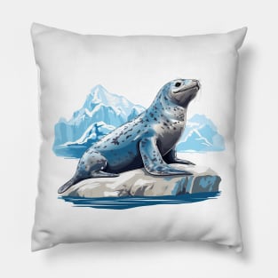 Leopard Seal Pillow