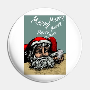 Merry Merry Merry Xmas Pin