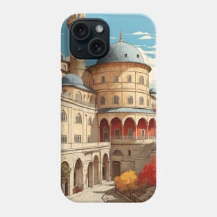 Topkapi Palace Turkey Vintage Retro Travel Tourism Phone Case