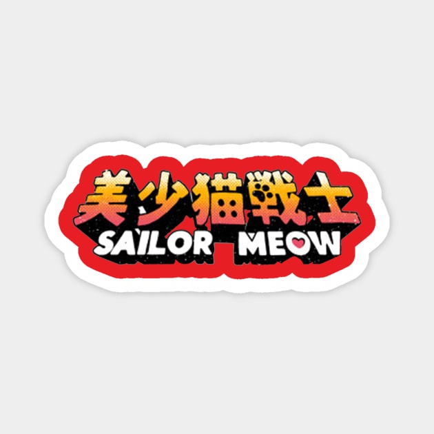 Sailor Cat Moon Magnet by herbowo