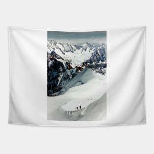 Chamonix Aiguille du Midi Mont Blanc Massif French Alps France Tapestry