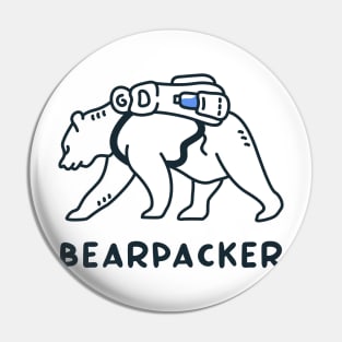 Bear Backpacker Adventure Pin