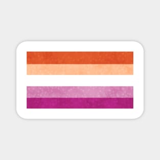 Shimmer Lesbian Pride Flag Magnet