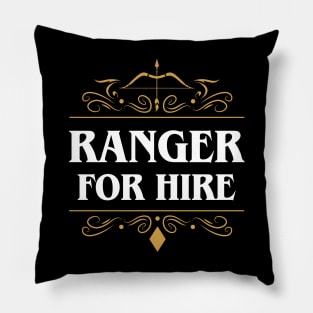 Ranger For Hire Pillow