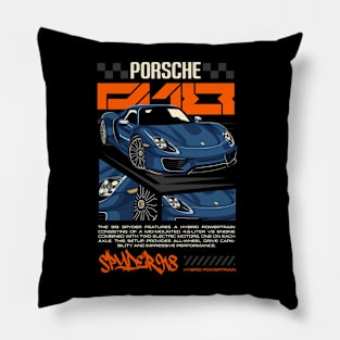 Luxury 918 Porsche Pillow