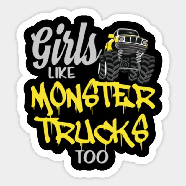 Monster Truck Mom Girls Like Monster Trucks Too Racing Fans Monster Truck Mom Sticker Teepublic The secret side of me i never let you see i keep it caged but i can't i feel it deep within, it's just beneath the skin i must confess that i feel like a monster i. teepublic