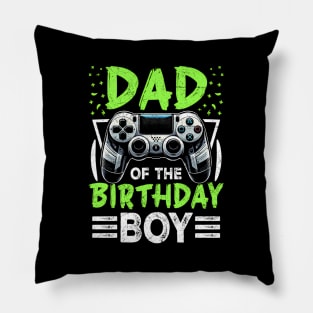 Gamer Dad Of The Video Gamer Pillow