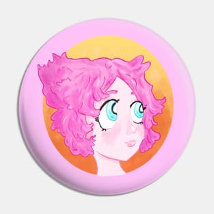 Simple, Pink and Fluffy Pin
