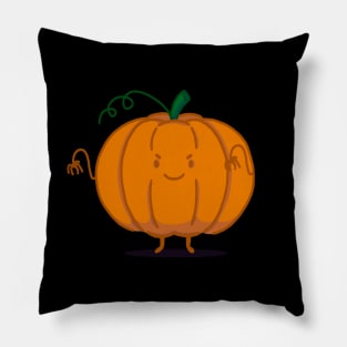 Calabaza malvada Pillow