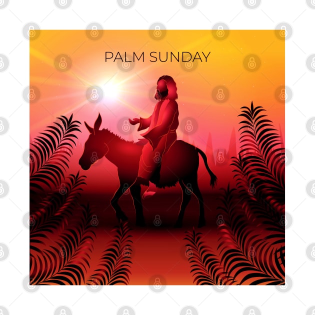 Palm Sunday Merch | Jesus Christ | Newest Easter Design by Isdinval