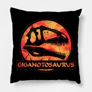 Giganotosaurus Fossil Skull Pillow