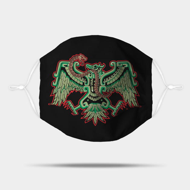 Aguila Azteca - Aztec - Mask | TeePublic