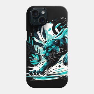 Prowling Black Panther Phone Case