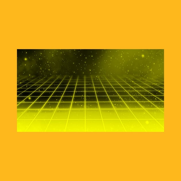 Yellow grid by Schmeckle