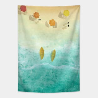 By the Beach Tapestry