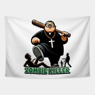 Zombie Killer Tapestry