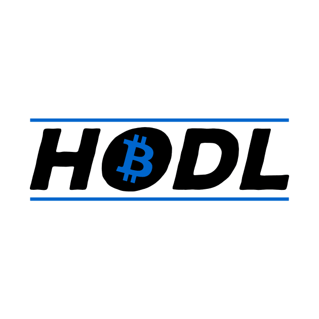 HODL Bitcoin Cryptocurrency Hold BTC by theperfectpresents