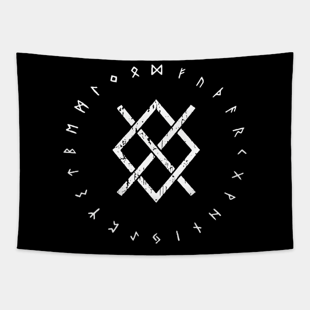 gungnir odin's spear rune Tapestry by Lamink