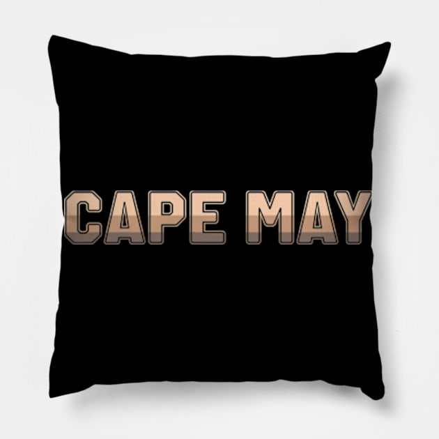 Cape MayColor Hunt Pillow by ART BY IIPRATMO