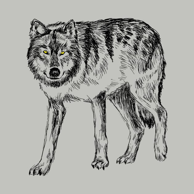 Wolf Image by rachelsfinelines