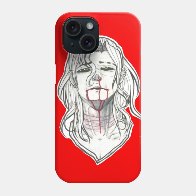 Bloody Connor Phone Case by Art by Amara