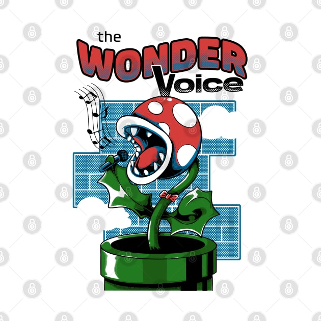 The wonder Voice Carnivorous Flower by LtonMatheus