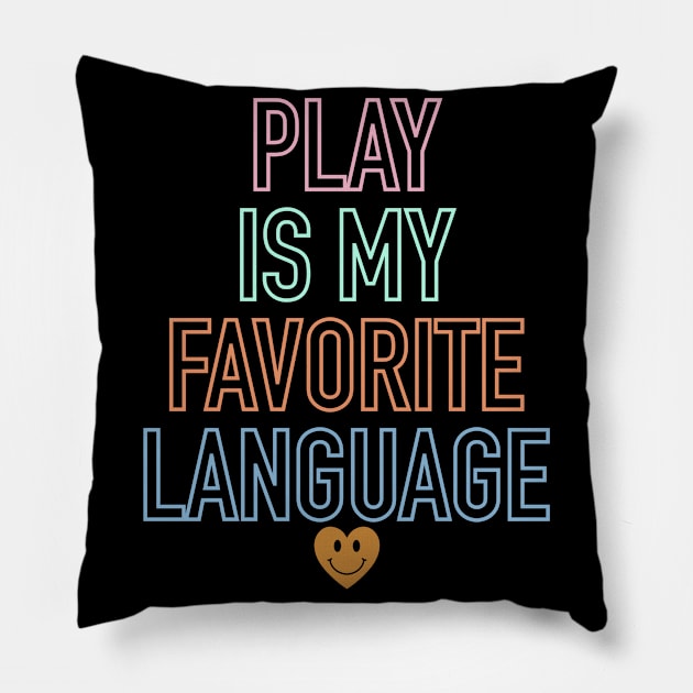 Speech Language Pathologist Pillow by ithacaplus