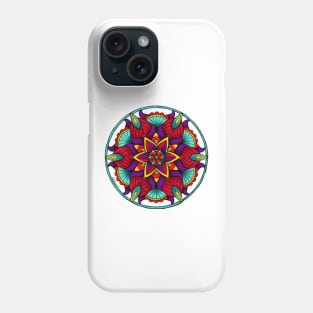 Colorful Flower Mandala Phone Case