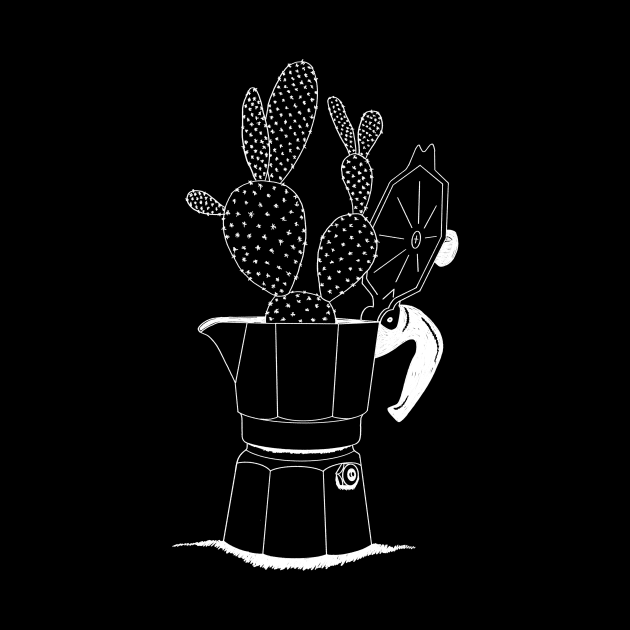 Cactus in Moka Pot 🌵 by grow.up.c