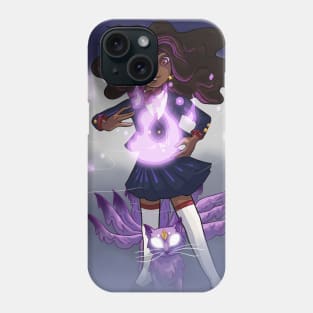 Schoolgirl magic Phone Case