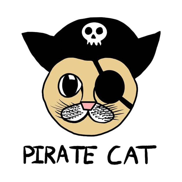 Pirate Cat by CarlComics