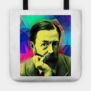 John Addington Symonds Colourful Portrait | John Addington Symonds Artwork 7 Tote