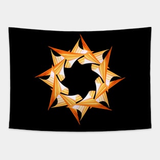 Fire Star Tapestry