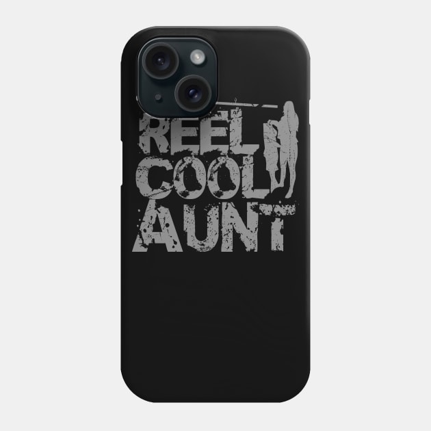 Reel Cool Aunt Fishing mothers Day Phone Case by Alex21