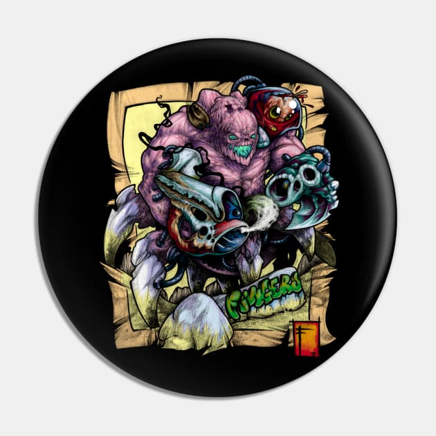 Beast Pin by Fingers