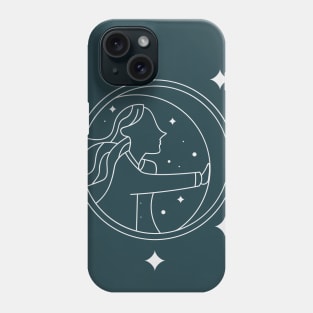 Moon - Starry Night 1 Phone Case