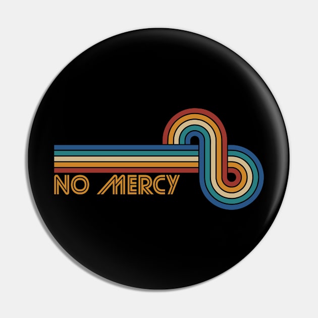 No Mercy Musical Note Pin by GuruBoyAmanah