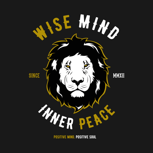 Leo - Wise Mind, Inner Peace by Hariolf´s Mega Store