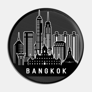 Bangkok Thailand Skyline Pin