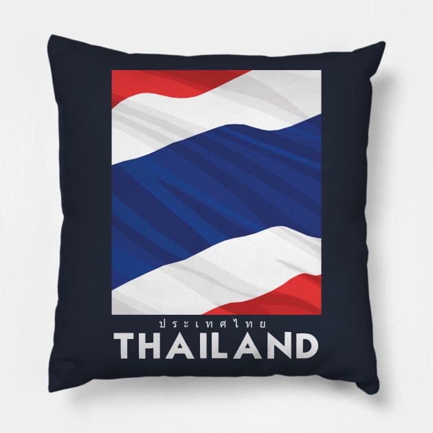 Thailand Pillow by KewaleeTee